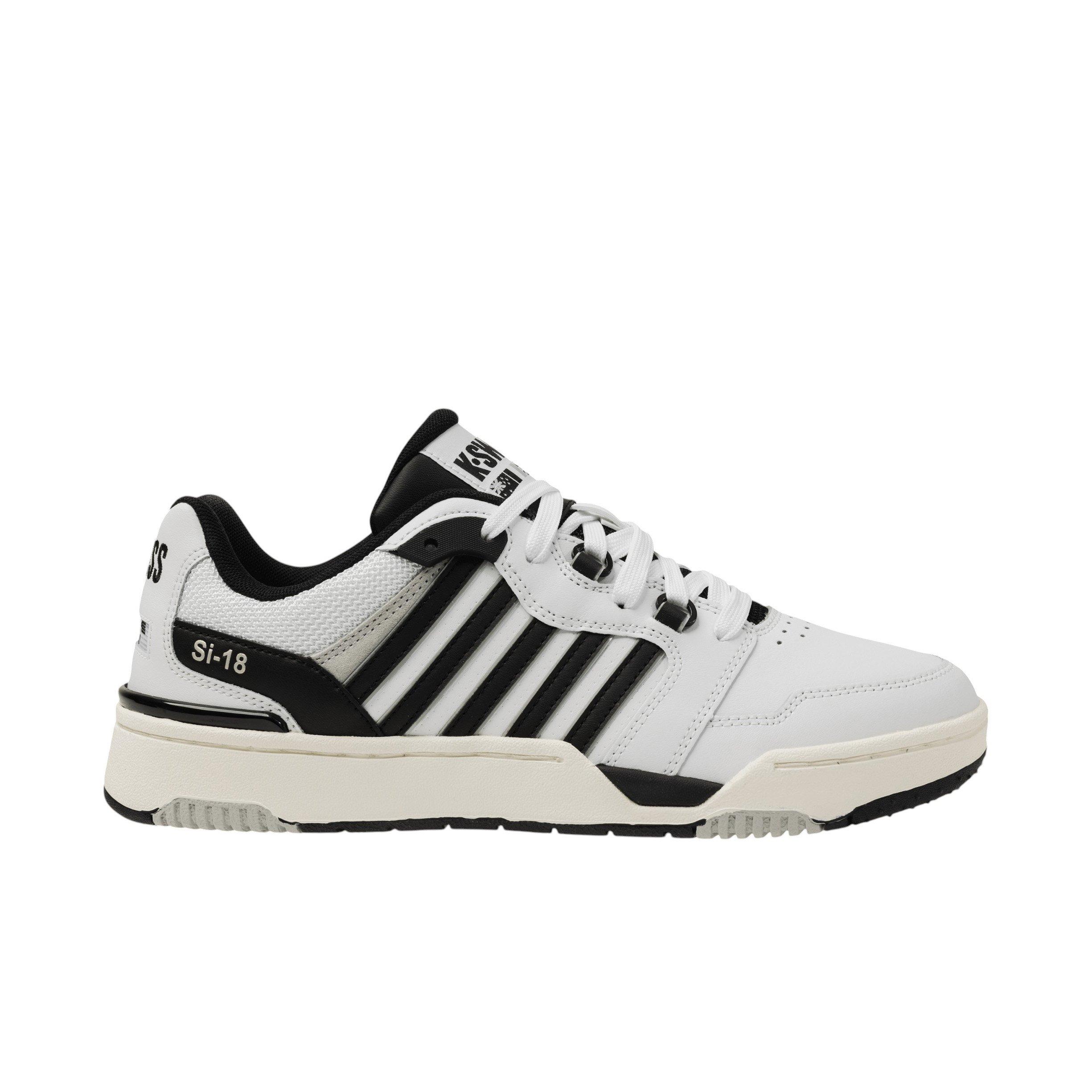 K-Swiss SI-18 Rival "White/Grey/Black" Men's Shoe - WHITE/GREY/BLACK